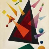 Rudolf Bauer  Triangles | 1938  Öl auf Leinwand | 130 x 100cm  Ergebnis: 375.000 Euro