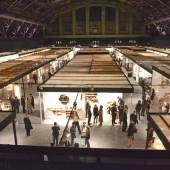 The view from above at the opening night party of the 2015 Salon Art + Design fair. Photo: Madison/BFA.com