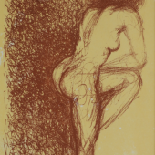 Salvador Dali, Gala Gala, Farblithografie, 1967. Auflage 2000 Ex. ,22&28 cm; unsigniert. WVZ Field67/2b; Sahli 44. 160 €