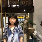 Sammi Liu, co-founder of Tabula Rasa Gallery in Beijing and London, at a pop-up exhibition she organised for the artist Li Tao in a traditional Nanyang mansion in the Emerald Hill Conservation Area of Singapore, in January. Photo: Enid Tsui