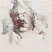 Jenny Saville Head Study, um 2000/01 Öl auf Papier, 84 x 59 cm Privatsammlung © 2014 ProLitteris, Zürich