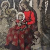 Rote Madonna mit Kind (c) Rudolf Schiestl Slg. Eckental