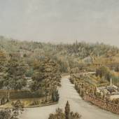 Schloss und Park in Miramar, 1860er Jahre © Bundesmobilienverwaltung/Edgar Knaack