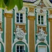 Fassadenfotografie des Schlosses Bruchsal (BW) * Foto: Dieter Göbels 