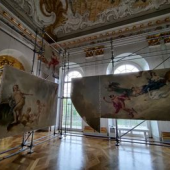 Schloss Charlottenburg: Blick in den Weißen Saal. © SPSG/Jule Christ