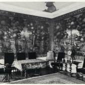 Tapisserien in der Königswohnung im ostpreußischen Schloss Schlobitten, 1936 © SPSG