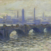 Claude Monet (1840–1926) Die Waterloo-Brücke, 1902 Öl auf Leinwand, 65 x 100 cm © Hamburger Kunsthalle / bpk Foto: Elke Walford