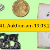 141. Auktion Sammlungen und Nachlässen