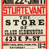 Sturtevant, The Store of Claes Oldenburg, 1967