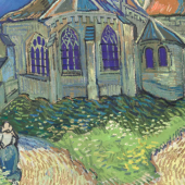 Vincent van Gogh, The Church at Auvers-sur-Oise, 1890, Musée d’Orsay, Dist. RMN-Grand Palais / Patrice Schmidt