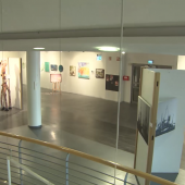 Screenshot VIDEO Ehemaliges Karstadt-Sport-Haus in Hamburg wird wieder zum Ausstellungsraum für Künstler - SAT 1[...](4)