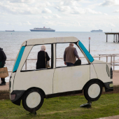 Martin Parr, "Teignmouth, Devon, England”,2020.© Martin Parr Collection / Magnum Photos/ Rocket Gallery.