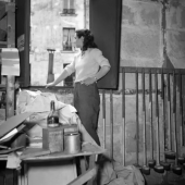 Francoise Gilot, 1953 the year she met Pablo Picasso. (AFP via Getty Images) 