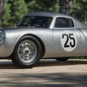 1956 Porsche 550A Prototype 'Le Mans' Werks Coupe Robin Adams ©2023 Courtesy of RM Sotheby's $5,500,000 - $7,500,000 USD