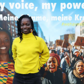  "My voice, my power!": Anita Asante, Foto: Universalmuseum Joanneum/J.J. Kucek