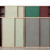  Brazza Cupboards, 1952 by Jean Prouve (with Charlotte Perriand) for Galerie Patrick Seguin at Design Miami.Paris 2025 (Image courtesy of Galerie Patrick Seguin)
