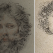 Self-portraits on paper by 16th- and 17-century Masters