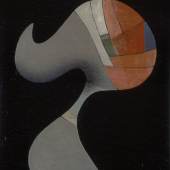 Kurt Seligmann, La turque, 1932, Öl auf Leinwand, 61 × 50 cm, Kunsthaus Zug