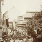 Fronleichnamsprozession in der Geblergasse vor 1918 © Familienarchiv Ulrike Stadler 