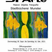 22. SFArte Ausstellung im Stadtbücherei Munster DE.