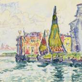 Paul Signac (1863-1935) Venedig, 1908 Aquarell, 191x253 cm, © Hamburger Kunsthalle/bpk Photo: Christoph Irrgang 