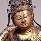 Sitzender Bodhisattva Nyoirin Kannon, 10. Jhd, Heian Periode, Japan