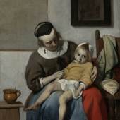 Gabriel Metsu (1629-1667), The Sick Child, c. 1663-1664, Rijksmuseum. SK-A-3059  