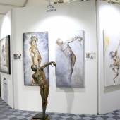 Sculpture and paintings by Dugal-Lacroix of Novem Fine Art.