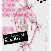 Plakat: Pretty on Pink – graue Eminenzen des Schmucks verlängert bis Ostermontag, 2. April 2018