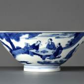 Conical bowl China, Kangxi period(1662-1722) H. 9cm D. 22.5cm  Vanderven Oriental Art, s-Hertogenbosch, Netherlands