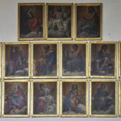Gemäldezyklus von Francesco Albani in der St. Moritzkirche in Naumburg, vor der Restaurierung © Deutsche Stiftung Denkmalschutz/Siebert