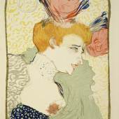 Henri de Toulouse-Lautrec (1864–1901) Mademoiselle Marcelle Lender, en buste, 1895 Lithografie in acht Farben auf Velin, 32,9 x 24,4 cm Städel Museum, Frankfurt am Main Foto: Städel Museum – ARTOTHEK