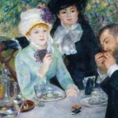 Pierre-Auguste Renoir (1841–1919) Nach dem Mittagessen (La fin du déjeuner), 1879 Öl auf Leinwand, 100,5 × 81,3 cm Städel Museum, Frankfurt am Main Foto: Städel Museum, Frankfurt am Main