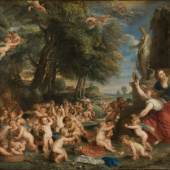 Peter Paul Rubens (1577-1640) Nach Tizian Venusfest Um 1635 Öl auf Leinwand 196 cm x 209,9 cm Nationalmuseum, Stockholm © Foto: Nationalmuseum