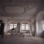 Restaurierungsarbeiten an Schloss Stolberg im Harz © Marie-Luise Preiss/Deutsche Stiftung Denkmalschutz