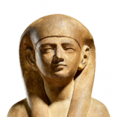 STEHENDE FRAUENFIGUR WOHL EINER KÖNIGIN Ägyptisch, spätptolemäische Periode, 2.–1. Jh. v. Chr. (Detail). CHF 30 000 / 50 000