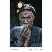 STEVE MCCURRY, Smoking Coal Miner, Courtesy of Coplan Gallery, Boca Raton, FL