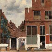 View of Houses in Delft, known as ‘The Little Street’, Johannes Vermeer, 1658-59, oil on canvas. Rijksmuseum, Amsterdam. Gift of H.W.A. Deterding, London