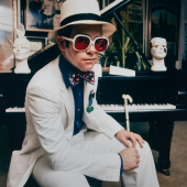 TERRY O'NEILL (1938–2019) Elton John (Album Cover Variant) Estimate $6,000 – 8,000