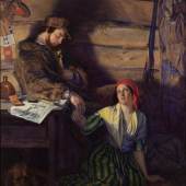 BEN ELWES FINE ART, William Gale (Britain 1823 - 1909) The Captured Runaway, 1856 Oil on canvas 125 × 96 cm. (49 ¼ × 37 ¾ in.)
