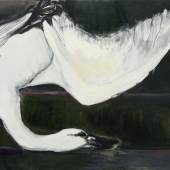 Marlene Dumas The Swan, 2005 Öl auf Leinwand, 110 x 130 cm Courtesy Gallery Koyanagi © Marlene Dumas Foto: Peter Cox, © 2015, ProLitteris, Zürich 