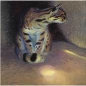 Norbertine Bresslern-Roth, Tigerkatze, 1921, Foto: Universalmuseum Joanneum/N. Lackner