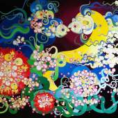 Art Supermarket. Coco Chow. The Big Band of Five Elements. 2013. Oil on Canvas. 120x160 cm. HK$ 69,000.00