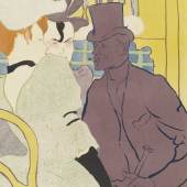 Henri de Toulouse-Lautrec (1864-1901) Der Engländer im Moulin Rouge, 1892 Farblithographie, 571 x 424 mm Hamburger Kunsthalle, Kupferstichkabinett © Hamburger Kunsthalle/bpk Photo: Christoph Irrgang 