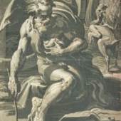 Ugo da Carpi | Diogenes CABINET DES ESTAMPES, GENF | (SAMMLUNG GEORG BASELITZ)