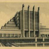 Unbekannter Fotograf. Der »Grand Palais« der Weltausstellung von 1935 in Brüssel (Belgien). Public Domain