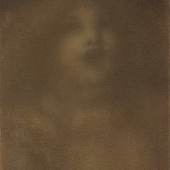 Matthijs Maris, A girls head (extacy). 1894/98-1906. Museum Boijmans Van Beuningen