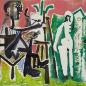 9567 Picasso, Le Peintre et son modèle