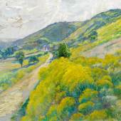 Václav Radimský (1867 - 1946)  Sommerliche Landschaft | Öl auf Leinwand | 73 x 100cm  Ergebnis: 59.340 Euro