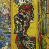 Vincent van Gogh Japonaiserie (nach Keisai Eisen), 1887 Öl auf Baumwolle, 110,3 x 60 cm Van Gogh Museum Amsterdam (Vincent van Gogh Foundation)